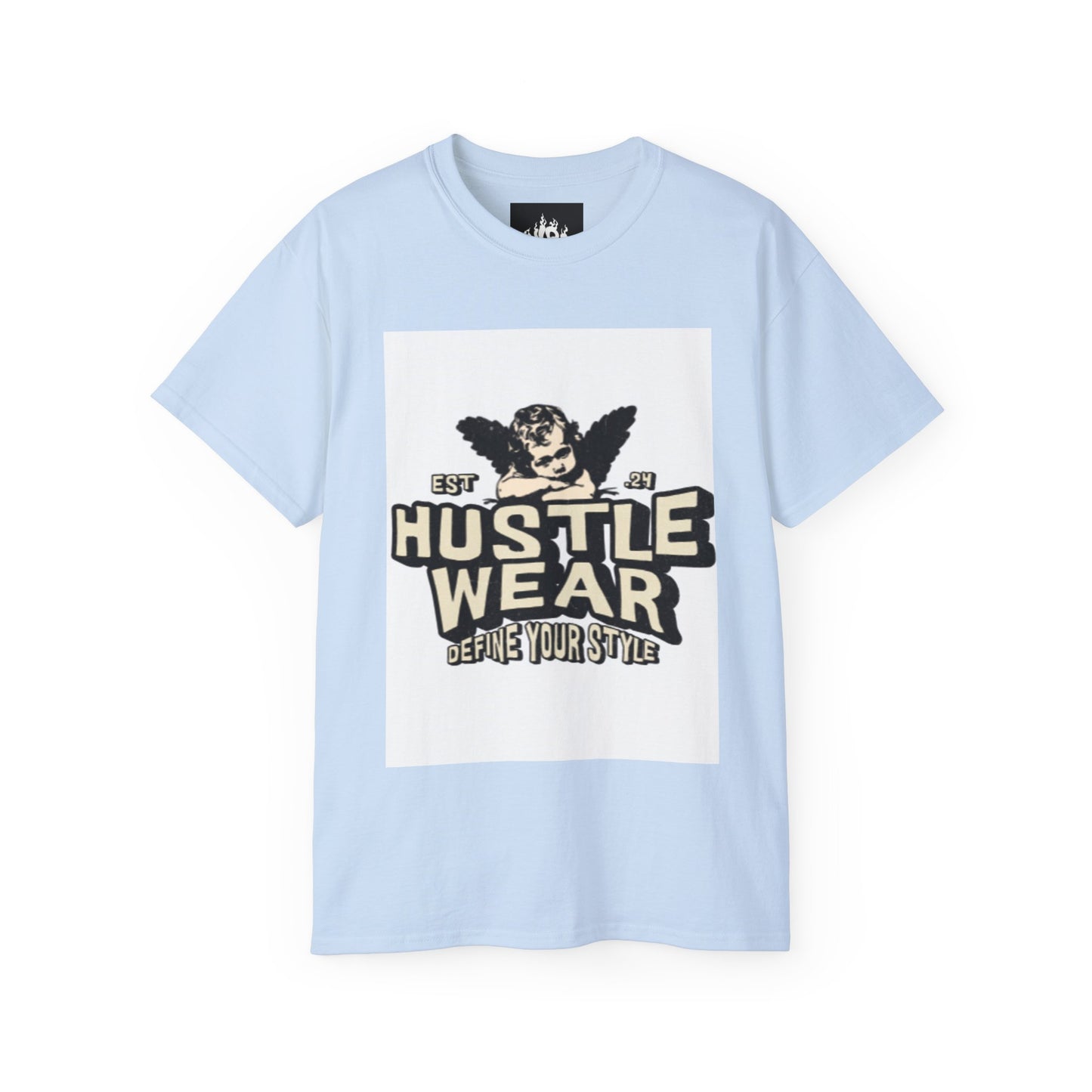 Hustle Wear Unisex Ultra Cotton Tee - Graphic T-Shirt for Motivation, Casual Wear, Unique Gift, Everyday Style, Streetwear Fashion