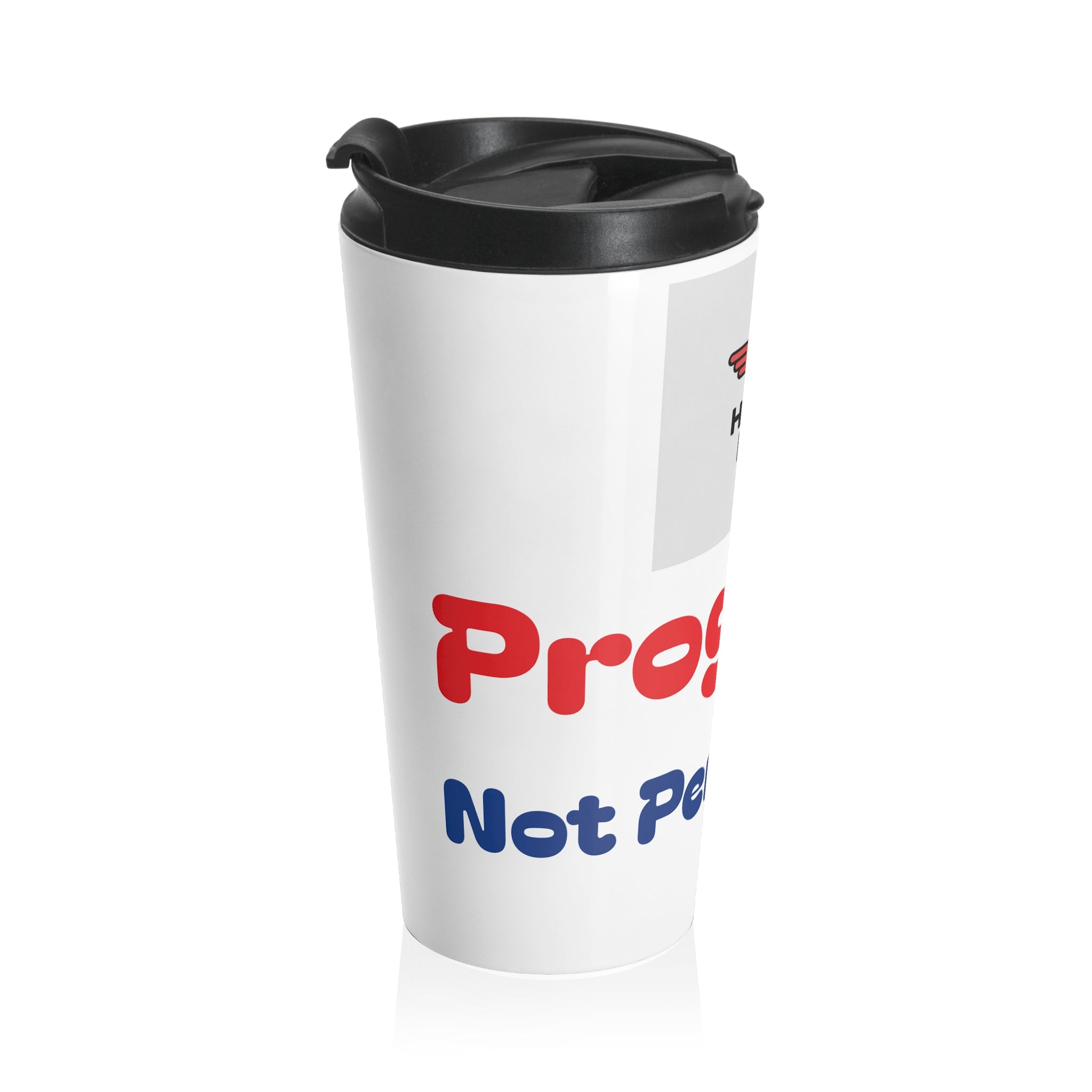 Travel Mug with Retro Airplane Design | Perfect for Travelers, Coffee Lovers, Gifts for Adventurers, Jet Setter Accessories