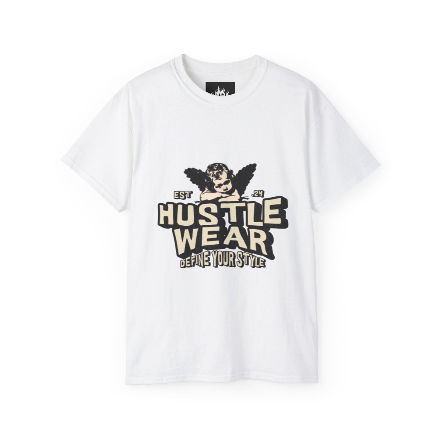 Hustle Wear Unisex Ultra Cotton Tee - Graphic T-Shirt for Motivation, Casual Wear, Unique Gift, Everyday Style, Streetwear Fashion